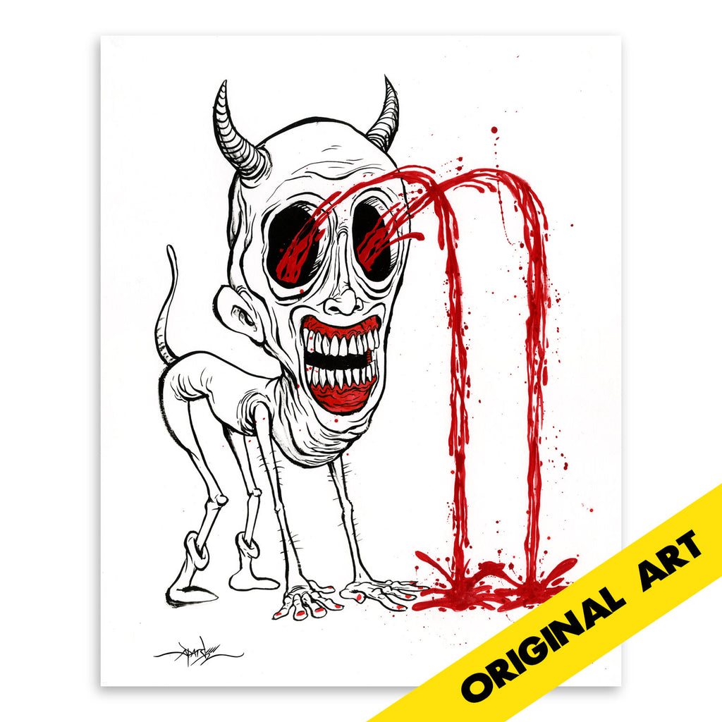 "I LOVE EVERYTHING" #005 ORIGINAL ART