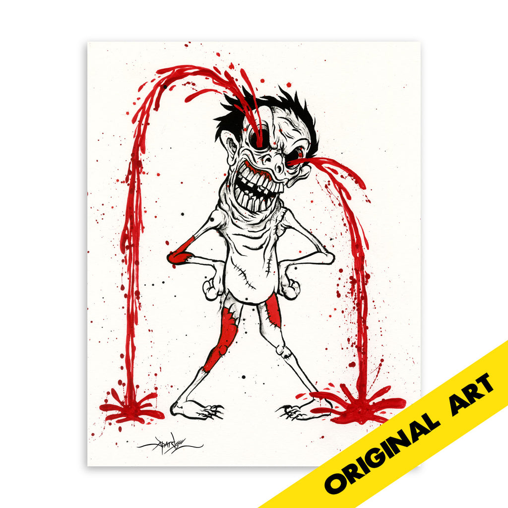 "I LOVE EVERYTHING" #007 ORIGINAL ART