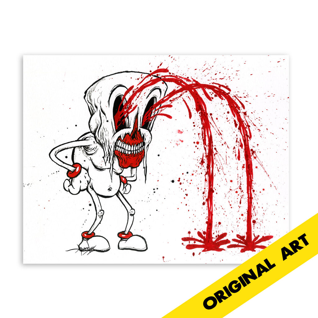 "I LOVE EVERYTHING" #018 ORIGINAL ART