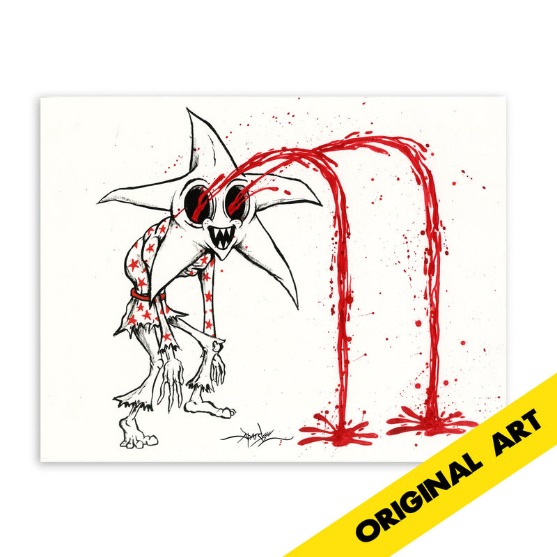 "I LOVE EVERYTHING" #030 ORIGINAL ART