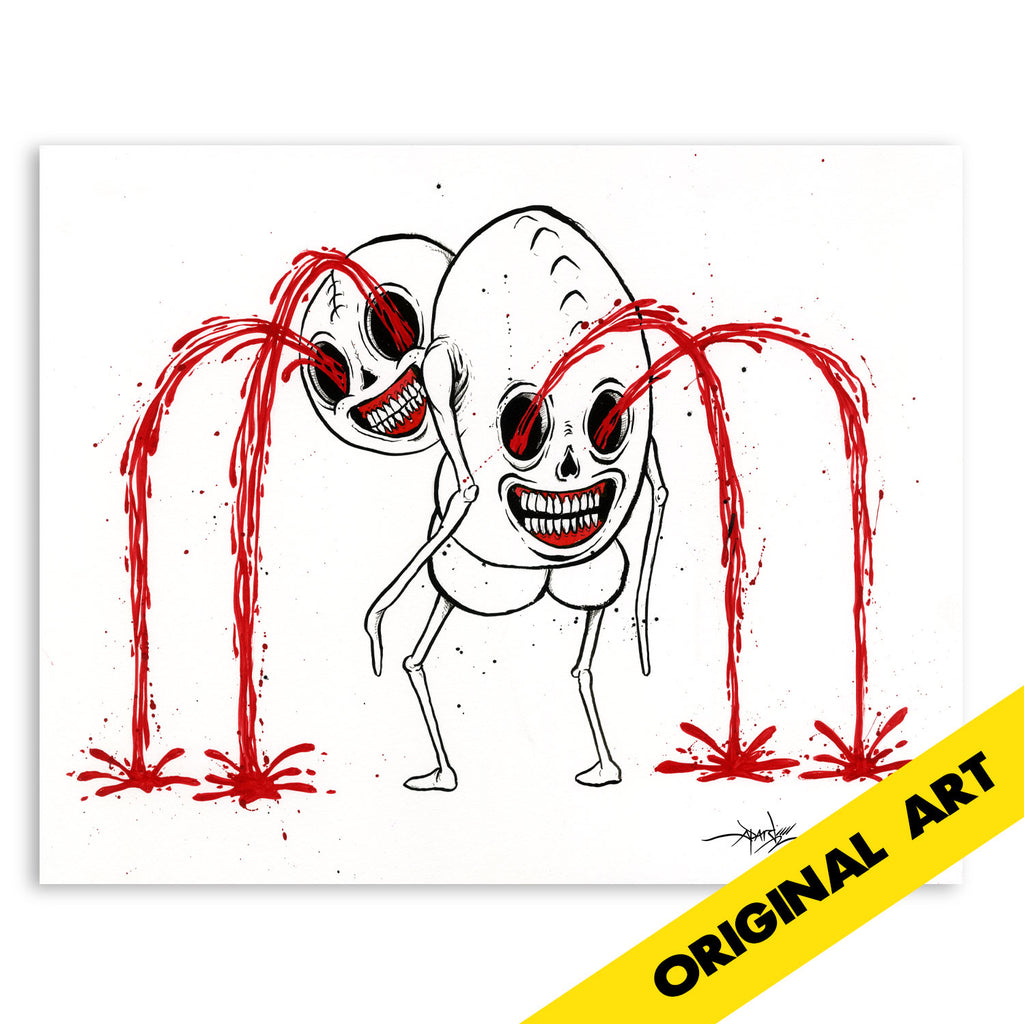 "I LOVE EVERYTHING" #033 ORIGINAL ART