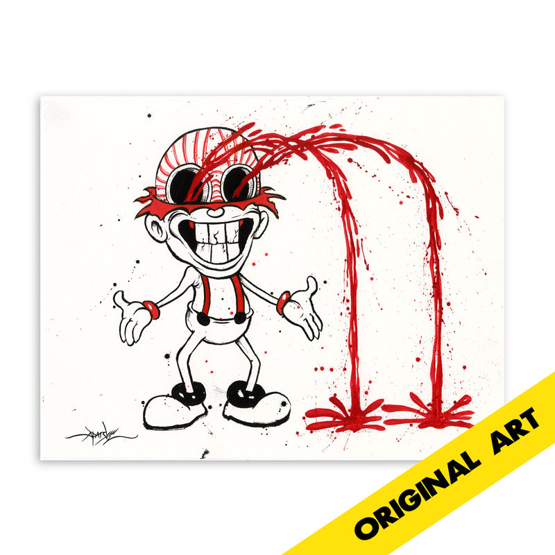 "I LOVE EVERYTHING" #039 ORIGINAL ART