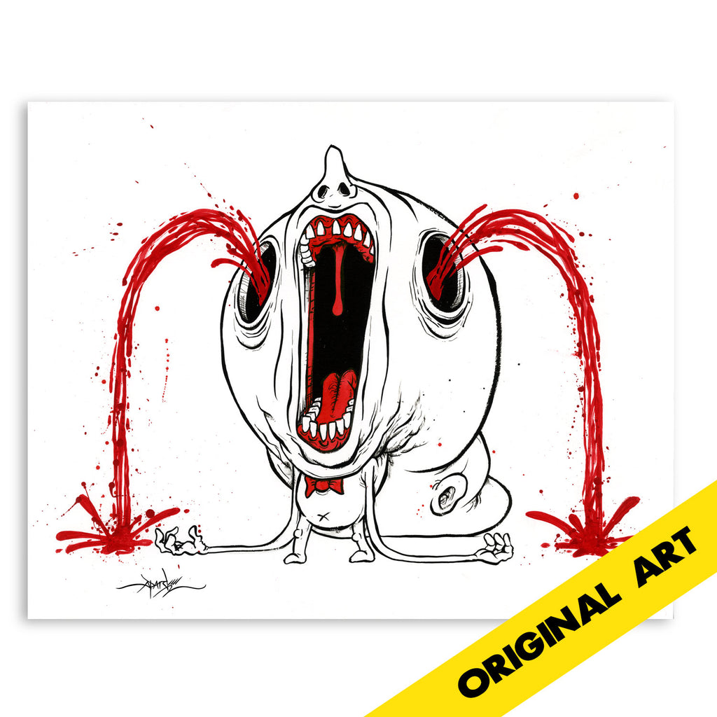 "I LOVE EVERYTHING" #046 ORIGINAL ART