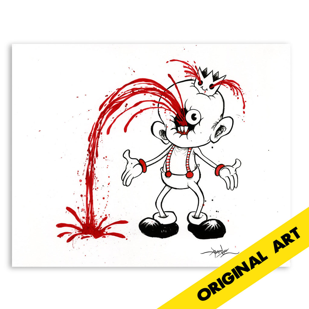 "I LOVE EVERYTHING" #053 ORIGINAL ART