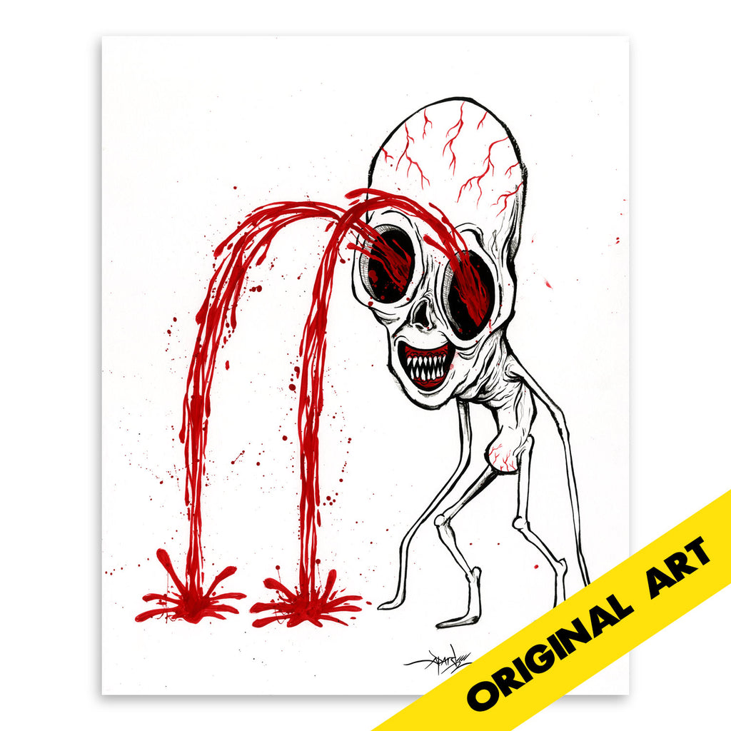 "I LOVE EVERYTHING" #073 ORIGINAL ART