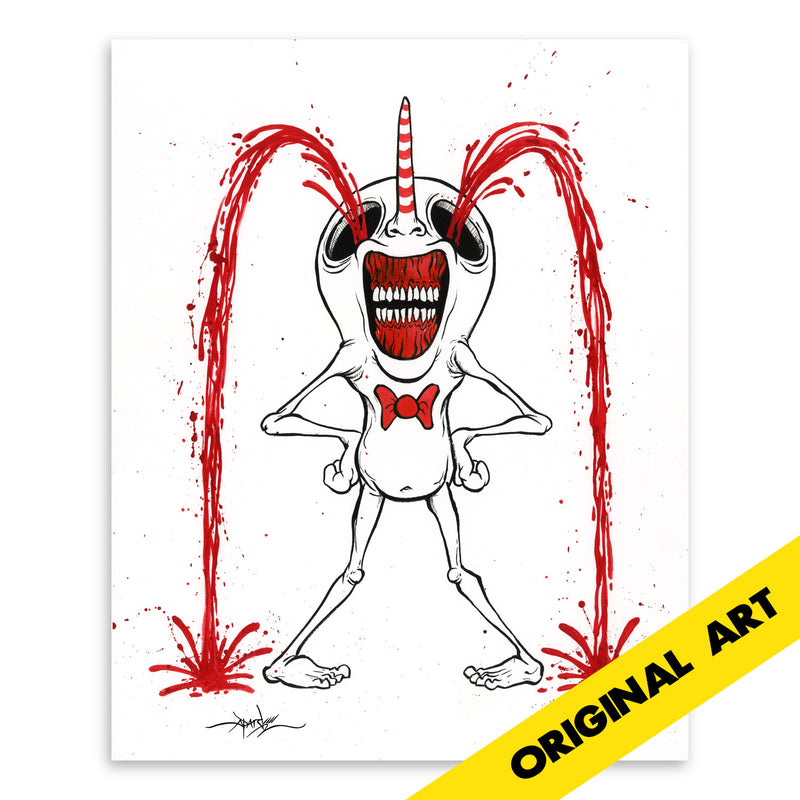 "I LOVE EVERYTHING" #074 ORIGINAL ART