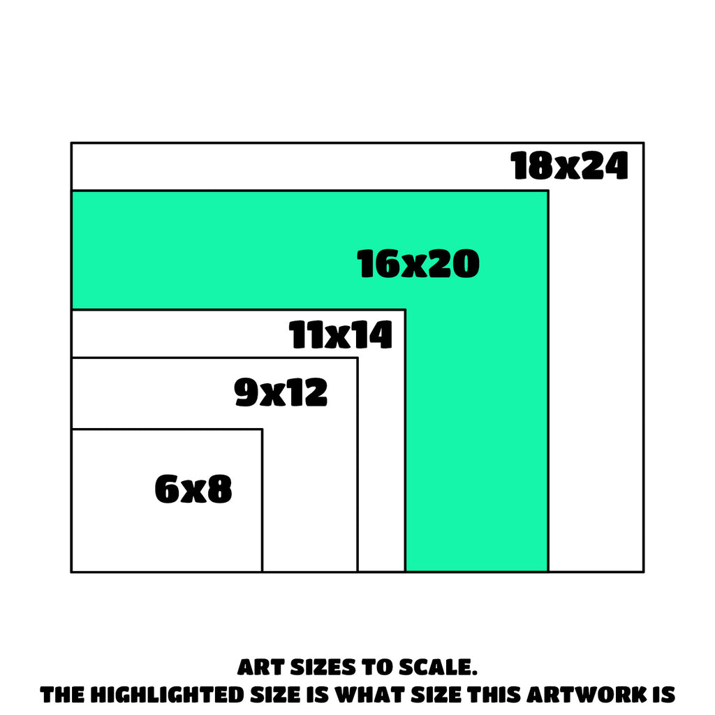 "I LOVE EVERYTHING" #017 ORIGINAL ART