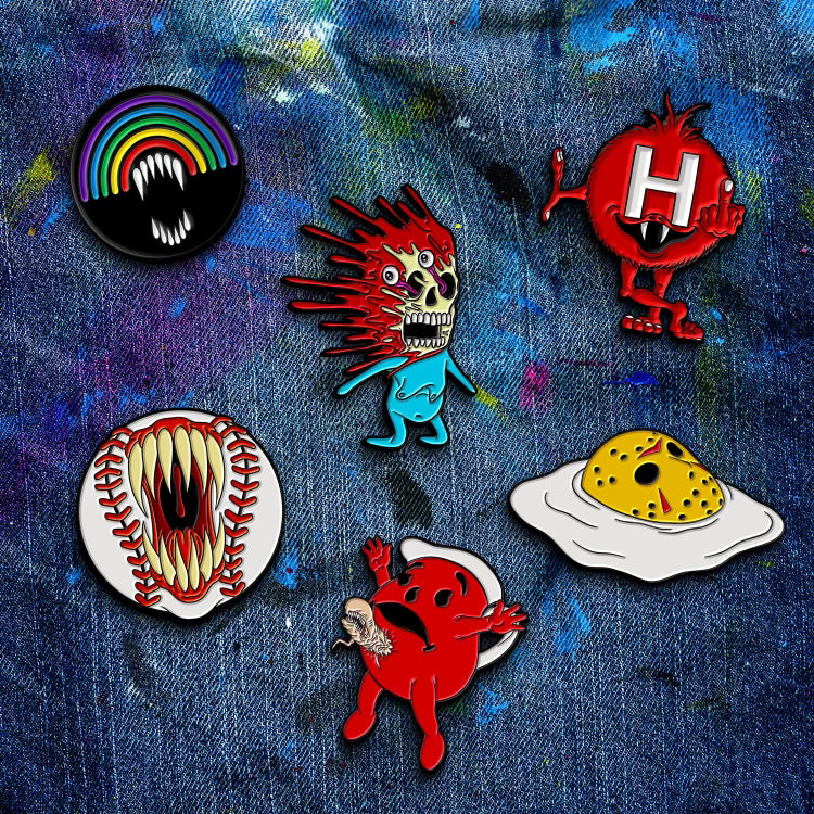 "COMIC CON 2024" 6 PIN SET