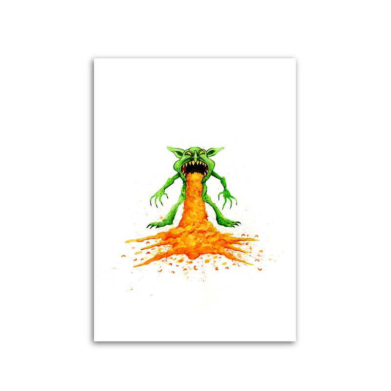 "CHEDDAR GOBLIN" 5x7 PRINT