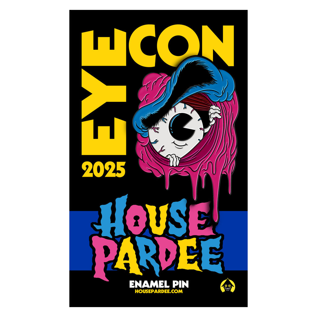 "EYE CON 2025" ENAMEL PIN
