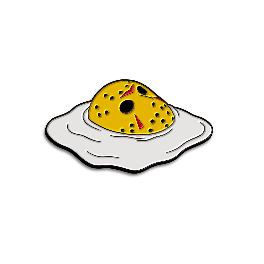 "FRIED EGG THE 13TH" PIN