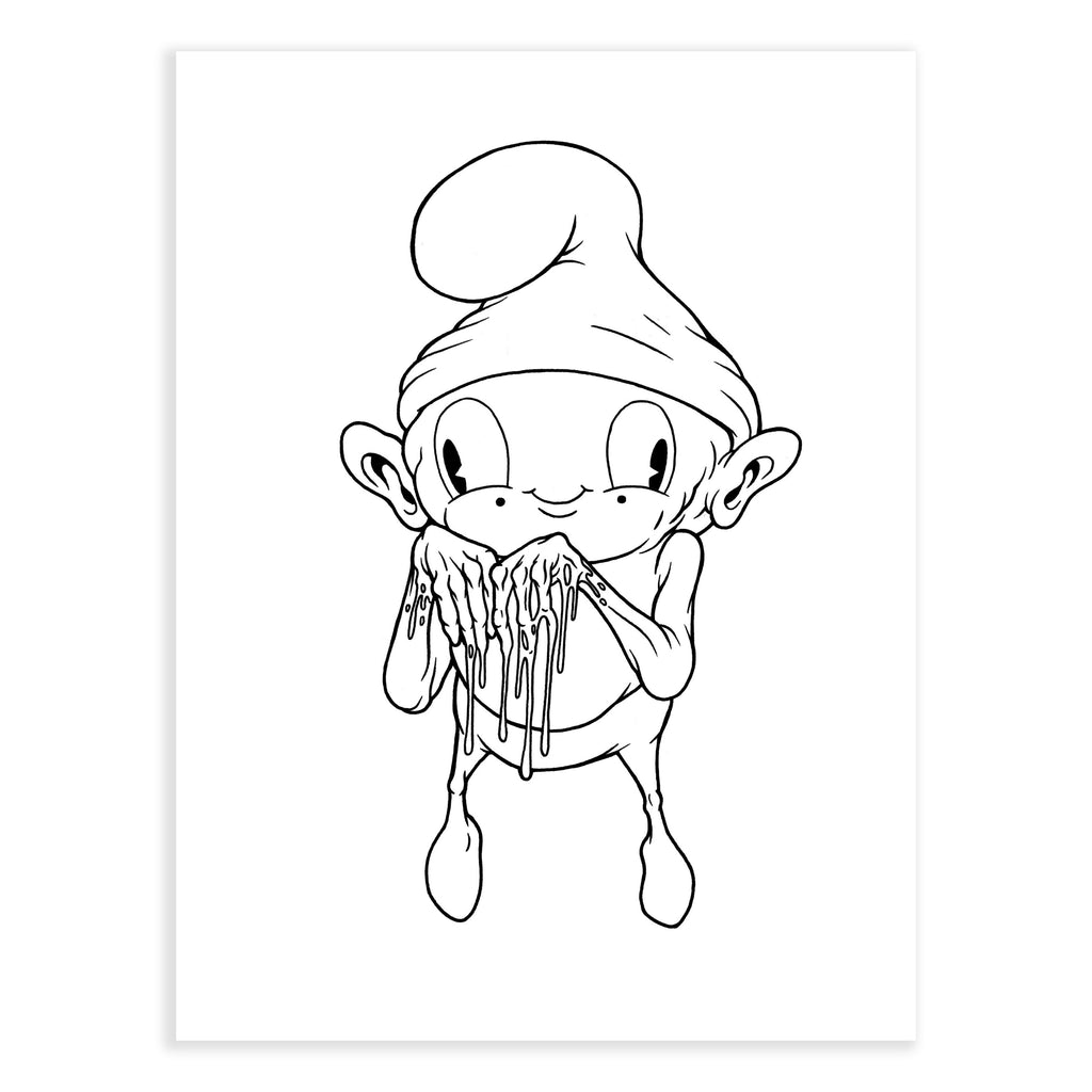 "GUILTY SMURF" ORIGINAL ART