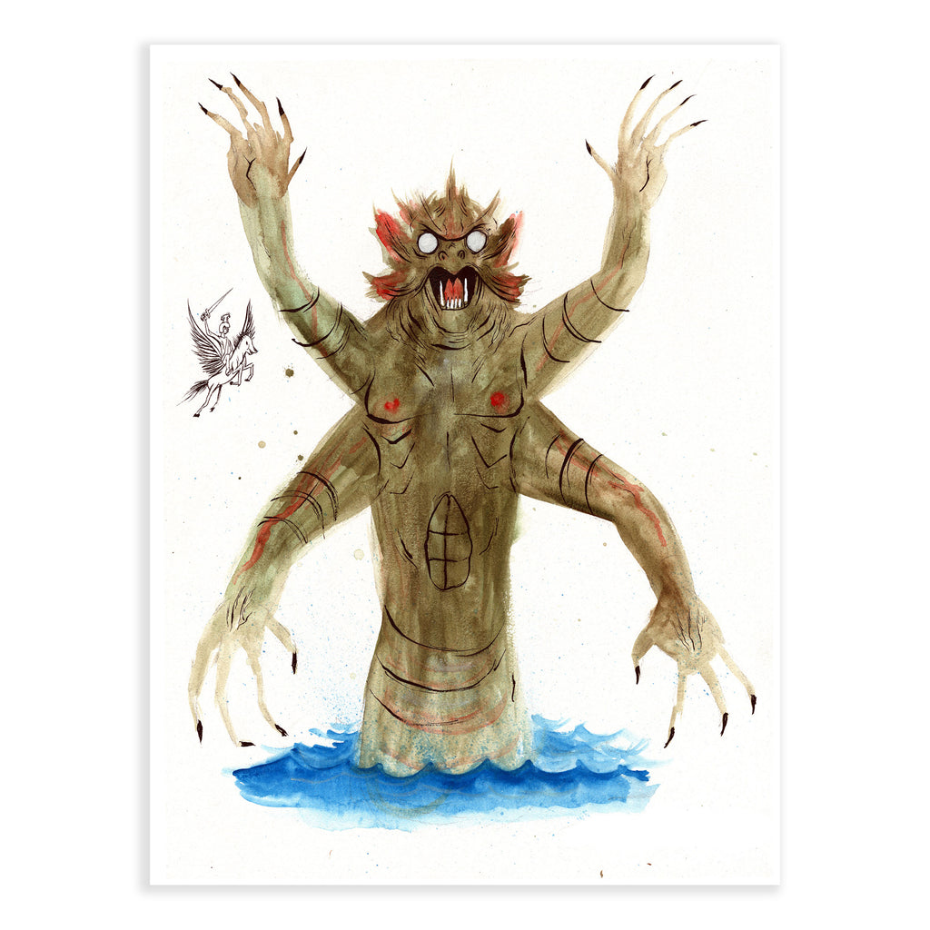 "THE KRAKEN" ORIGINAL ART