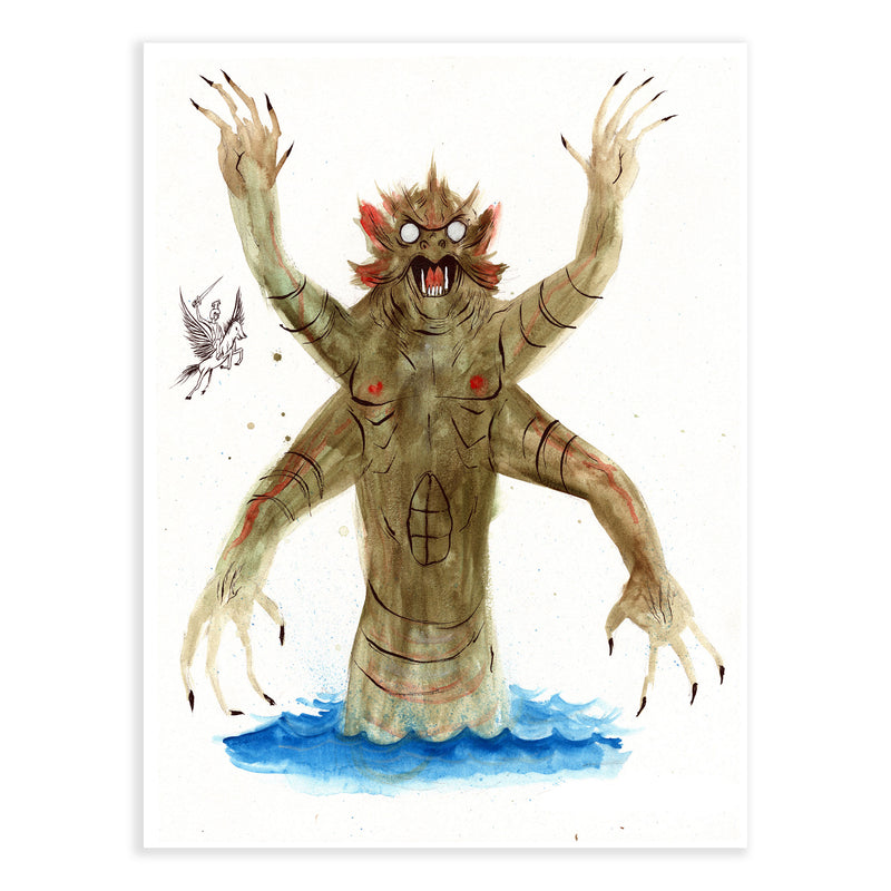 "THE KRAKEN" ORIGINAL ART