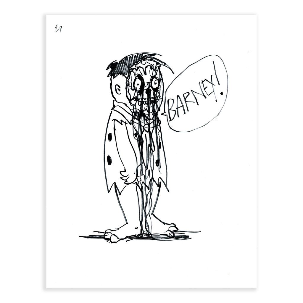 "NO LONGER FRED" ORIGINAL ART