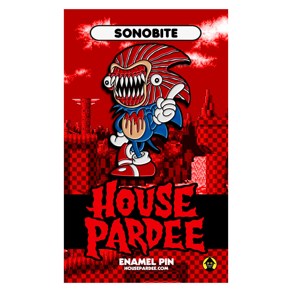 "SONOBITE" ENAMEL PIN