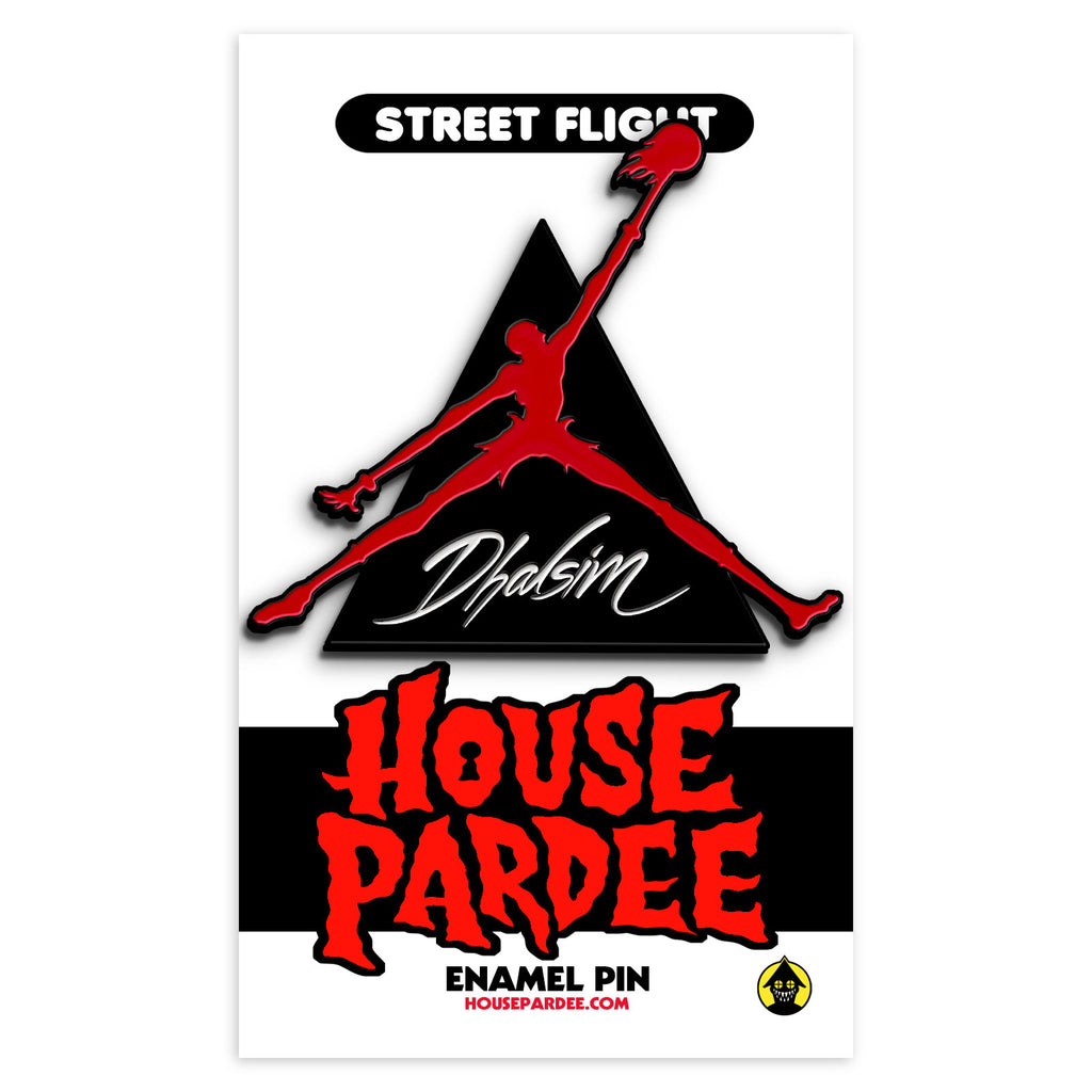 "STREET FLIGHT" ENAMEL PIN
