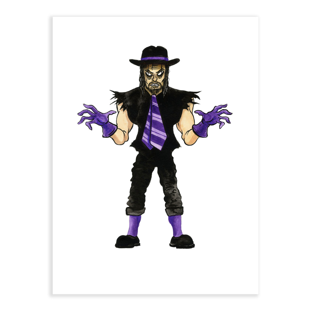 "UNDERTAKER" ORIGINAL ART