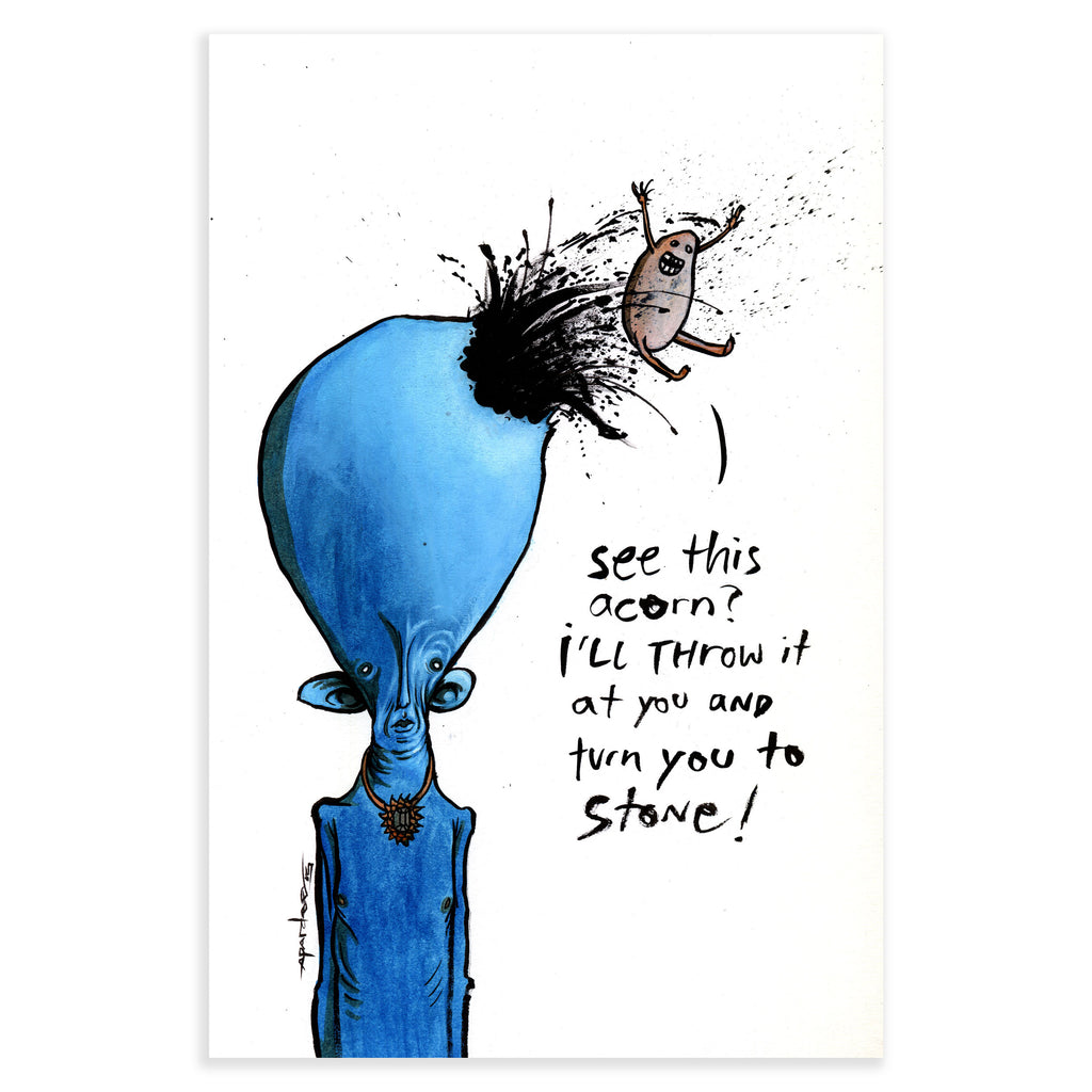 "OH SICK WILLOW!" ORIGINAL ART