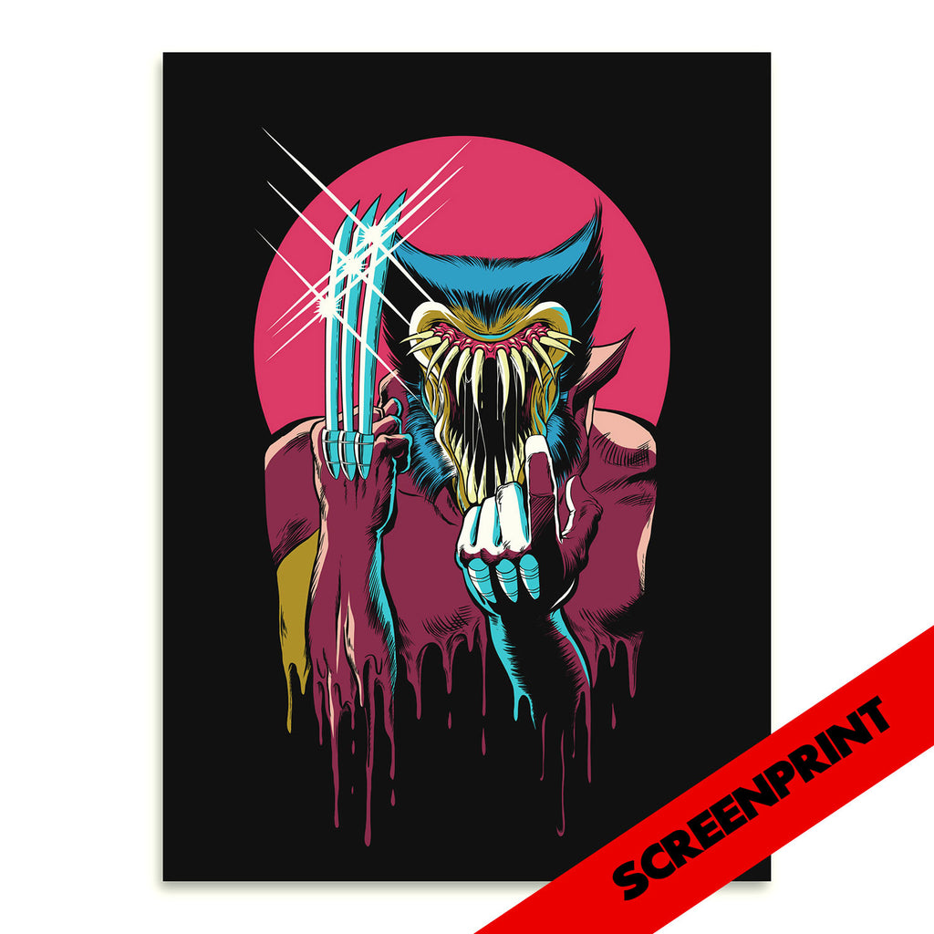 "X-MONSTER" 18 x 24 PRINT